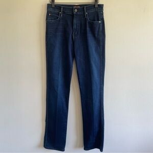 MOTHER Women's Straight Leg Jeans - Dark Blue